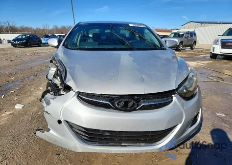 2012 Hyundai Elantra Gls из США, поврежденный, VIN 5NPDH4AE8CH145919